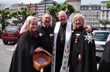 2011 Lourdes Pilgrimage - Archbishop Dolan with Malades (266/267)